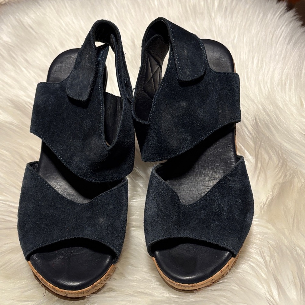 Cordani Blue Suede Women's Sandals